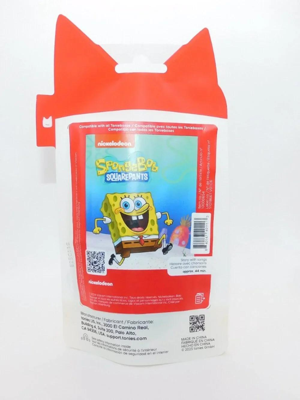 Tonies SpongeBob Square Pants Figurine Patrick Mr Crab Squidward Sponge Bob NEW